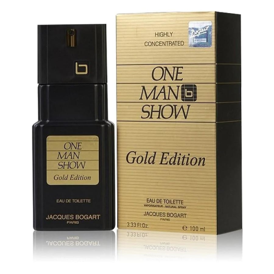 Jacques Bogart One Man Show Gold Edition Eau de Toilette 100ml - Amazi
