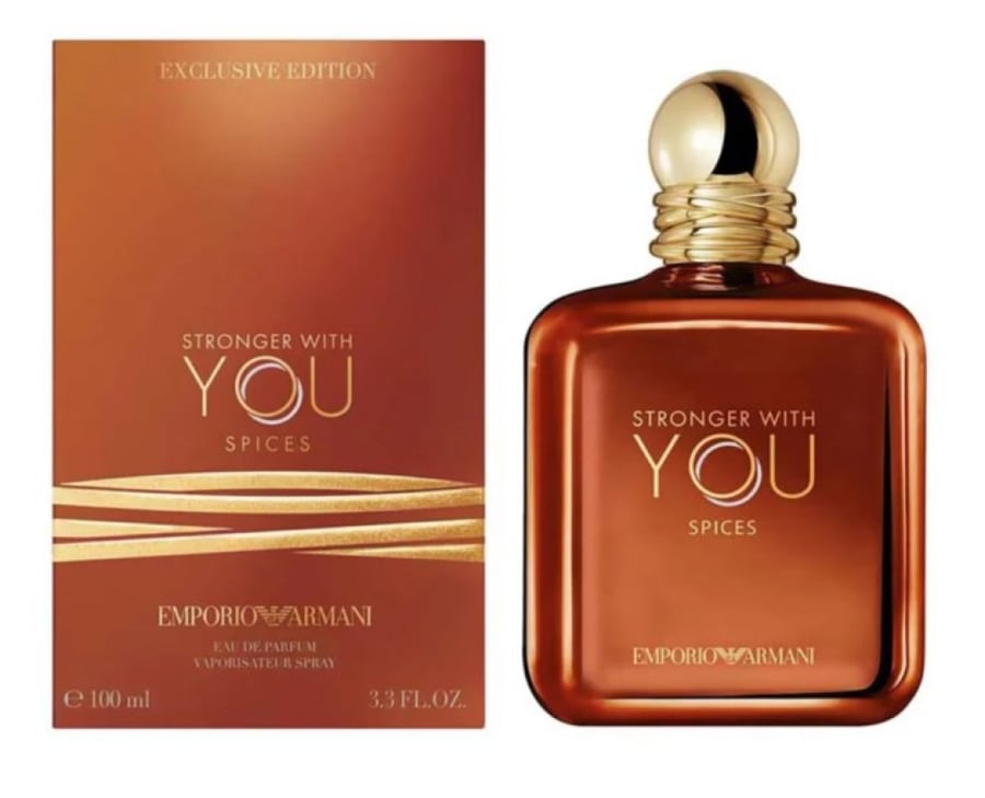 Giorgio Armani Stronger With You Spices  for Men - Amazj Box Store