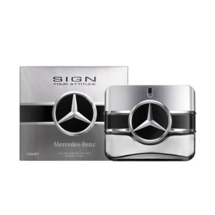 Mercedes-Benz Sign Your Attitude Eau de Toilette 100ml for Men - Amazi