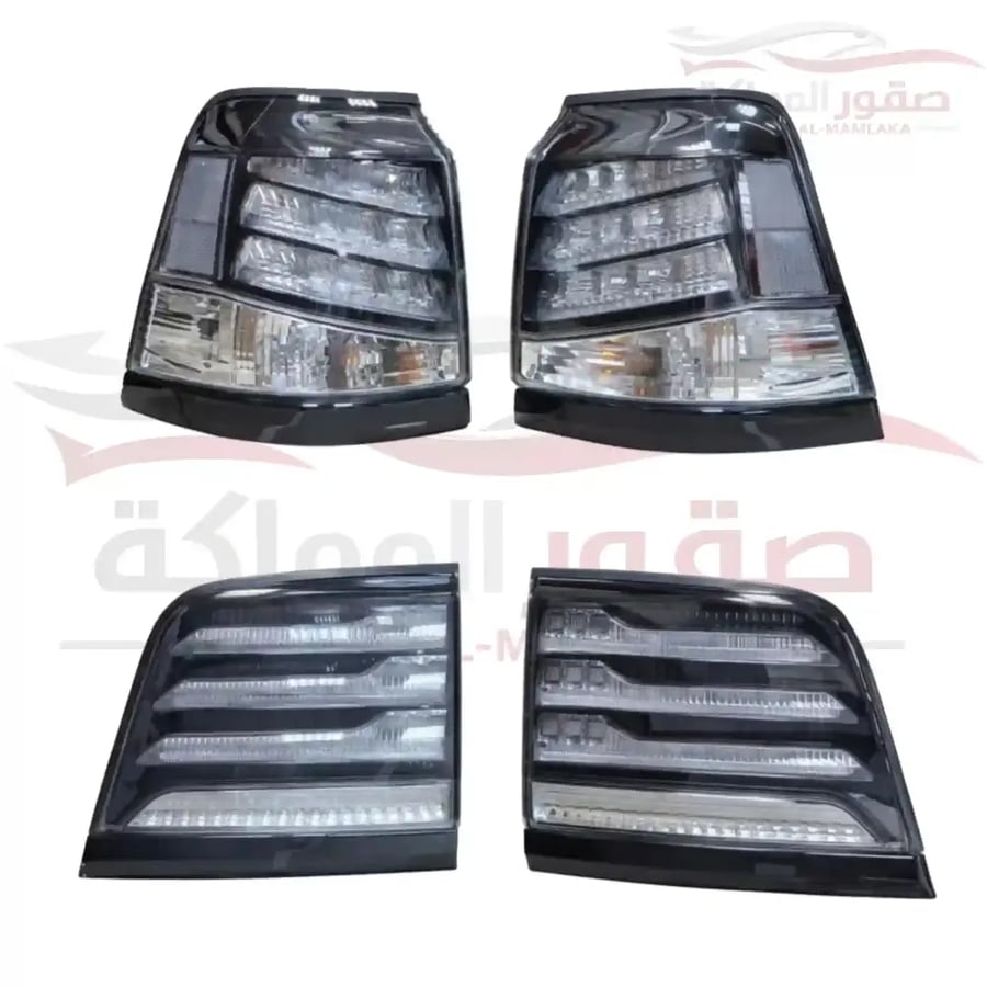طقم اصطبات خلفية LED شفافة لكزس LX570 – 4 قطع – الصورة الرئيسية