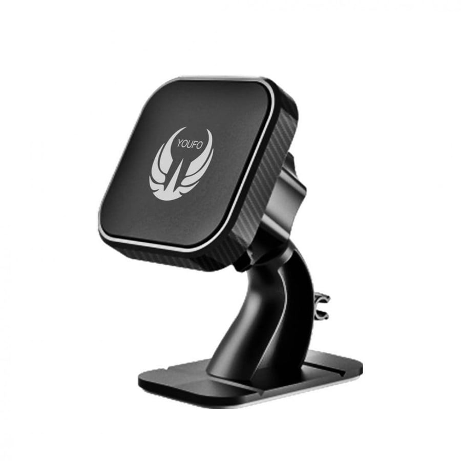 Yuvo - Magnetic car phone holder 2 in 1 black Y4821