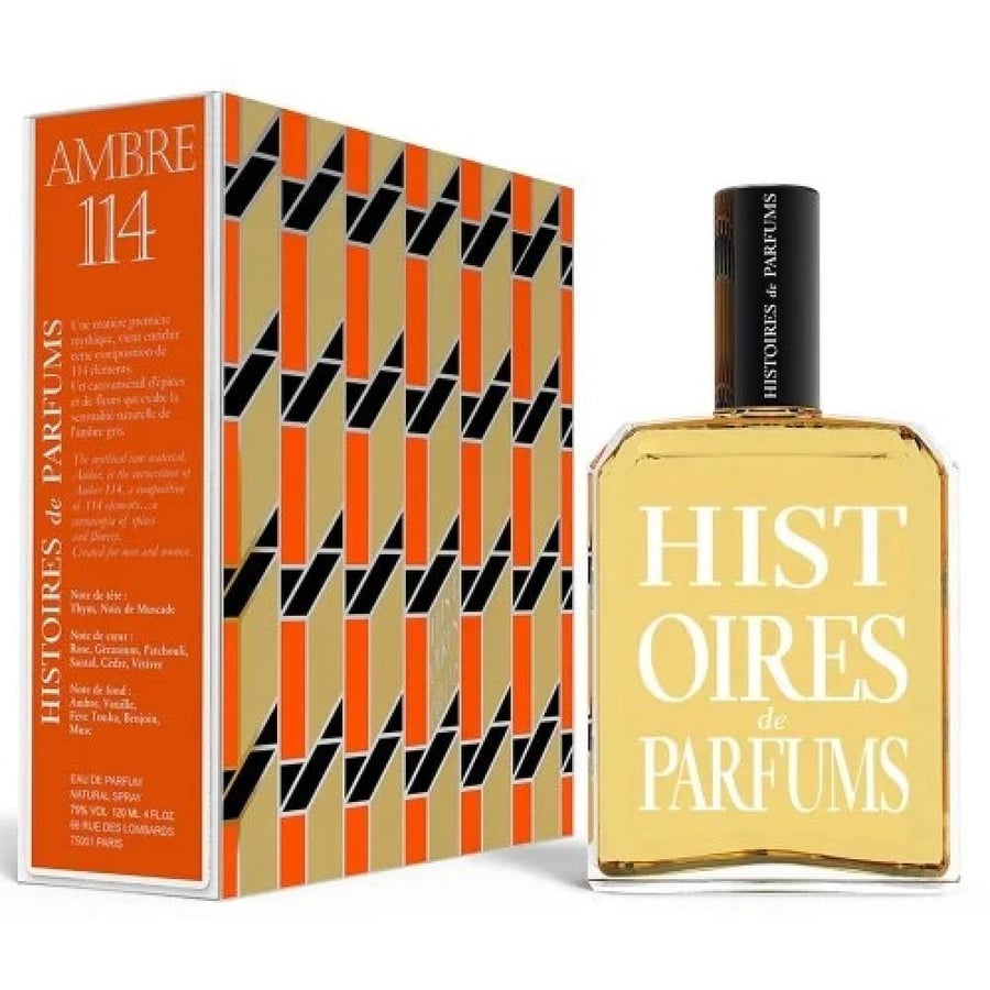 عطر هيستوري عنبر 114 او دي برفيوم 120مل