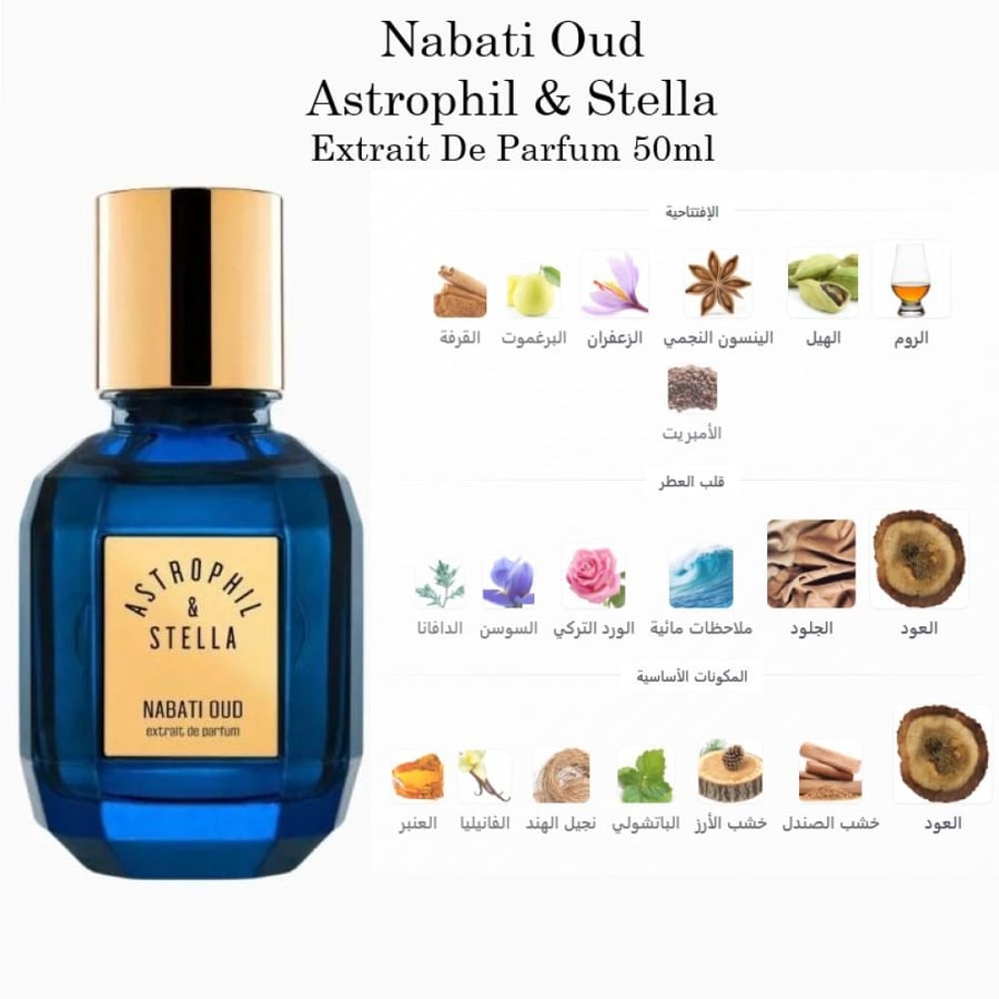 عطر نبطي عود استروفيل اند ستيلا اكسترايت دي برفيوم 50مل