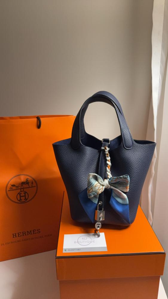Hermes Picotin هاردوير فضي