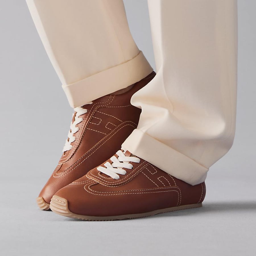 Master sneaker هيرمز بني
