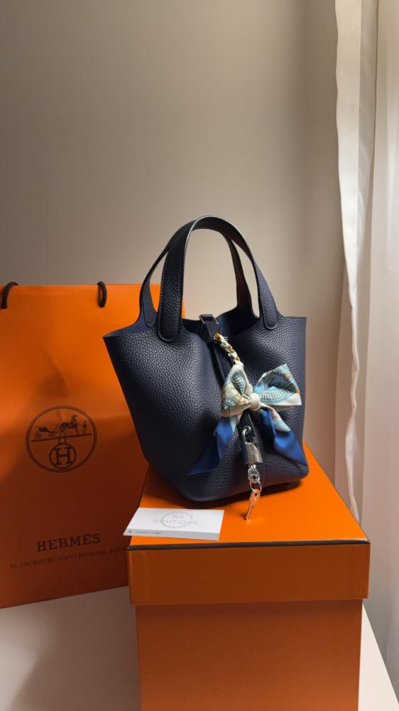 Hermes Picotin هاردوير فضي