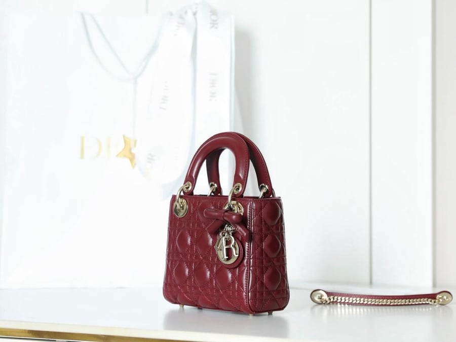 Lady dior 17 cm فيونكة