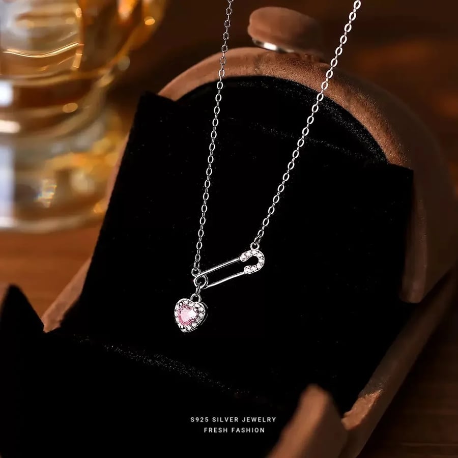 قلادة Safe Heart فضة عيار 925