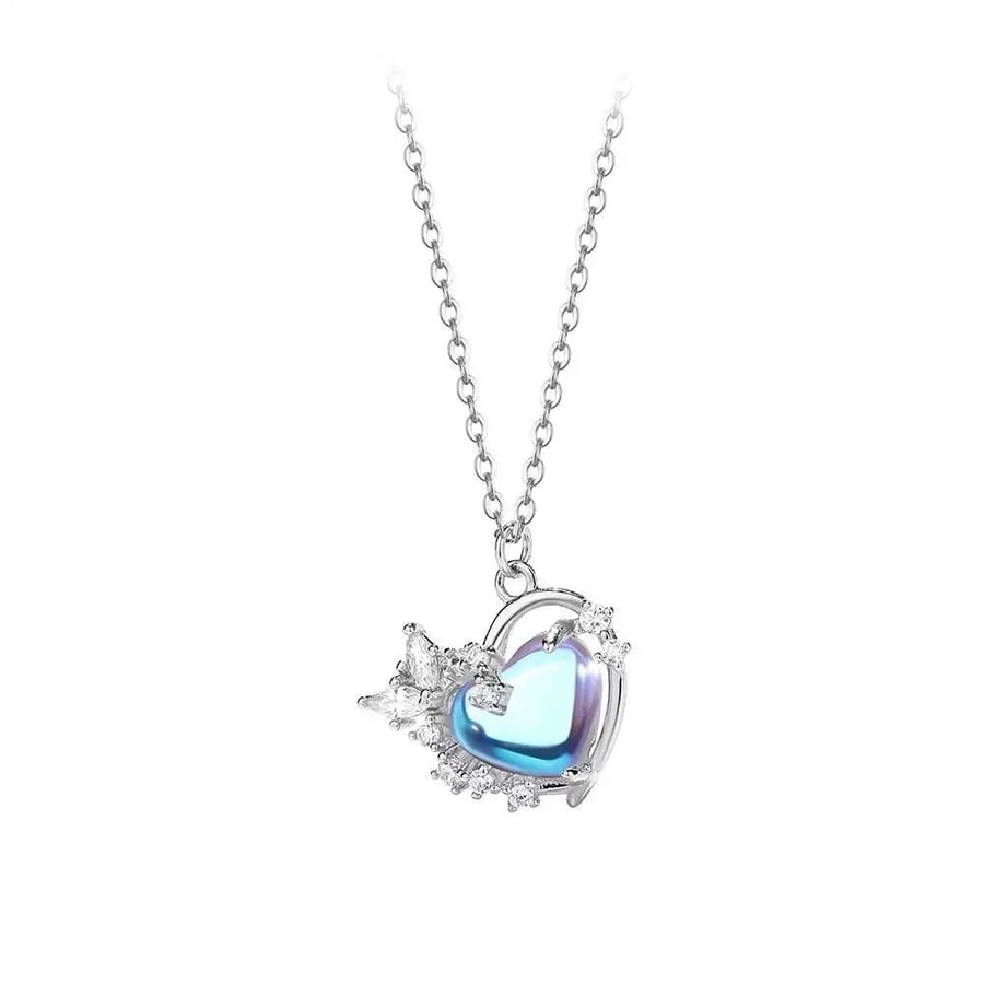 Pulse Necklace, 925 Sterling Silver