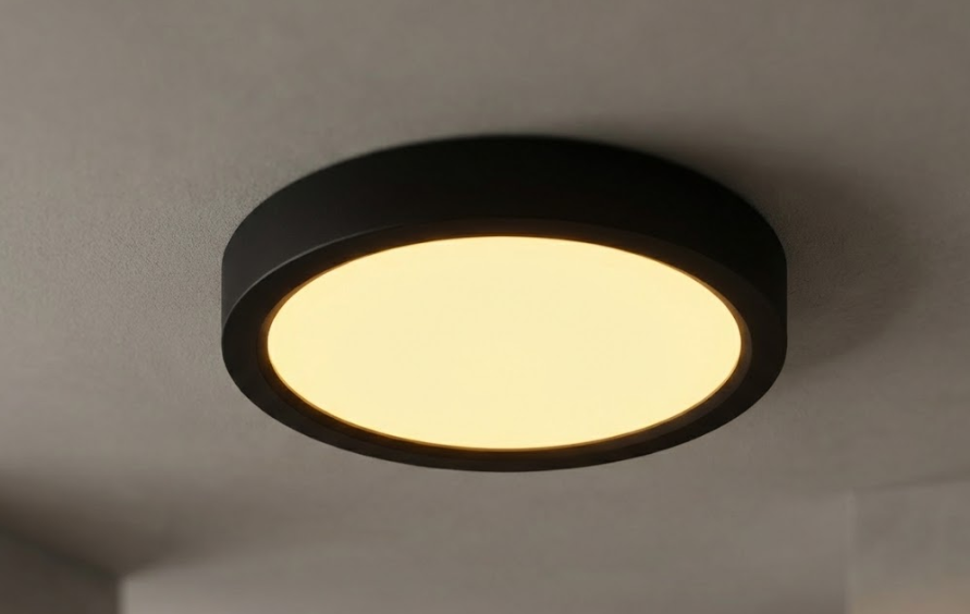 لطش لون اسود اضاءة صفراء 30w