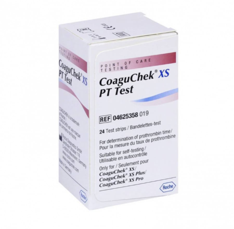 CoaguChek INRange coagulation test strips
