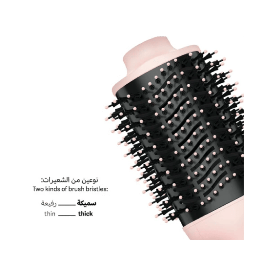 Label Brush Solo Hair Styling Brush Pink - LB022