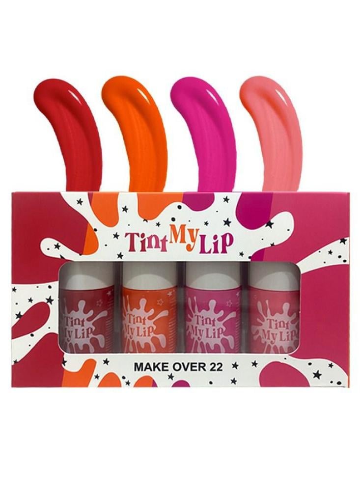 Lip and cheek tint set, May Lab, 4 colors, from Make Over 22