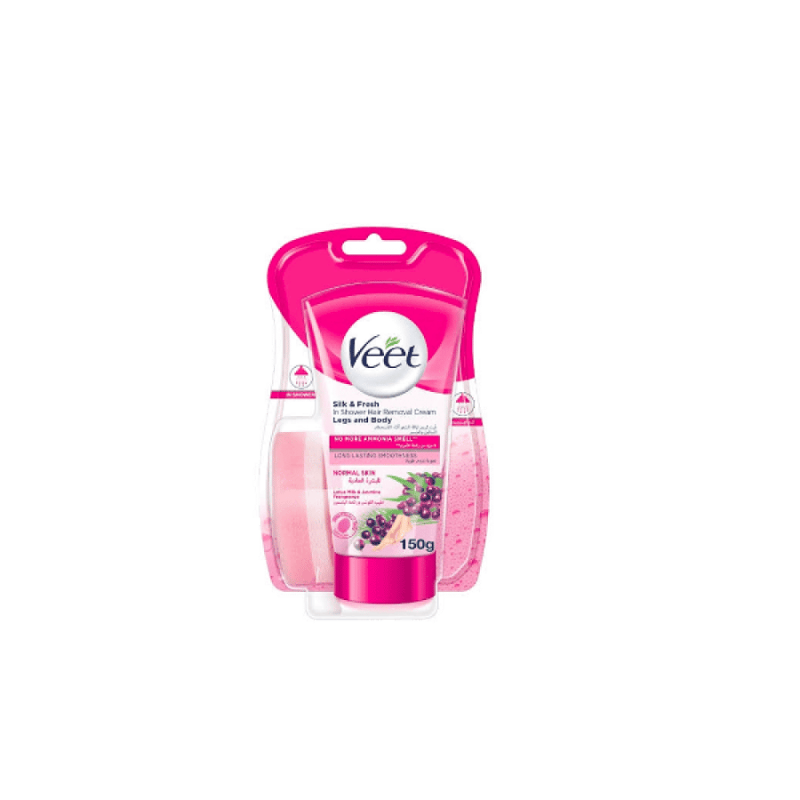 Depilatory cream for use during shower for normal skin from Veet - 150g