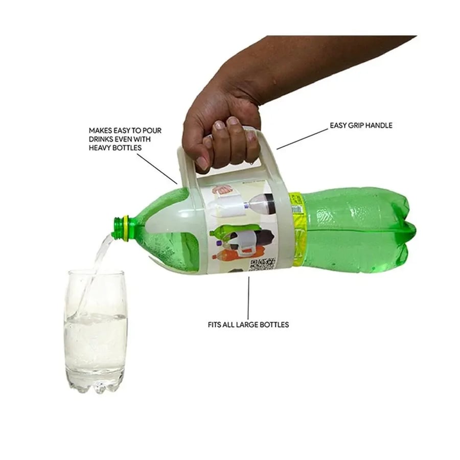 Bottle carrier for soft drinks