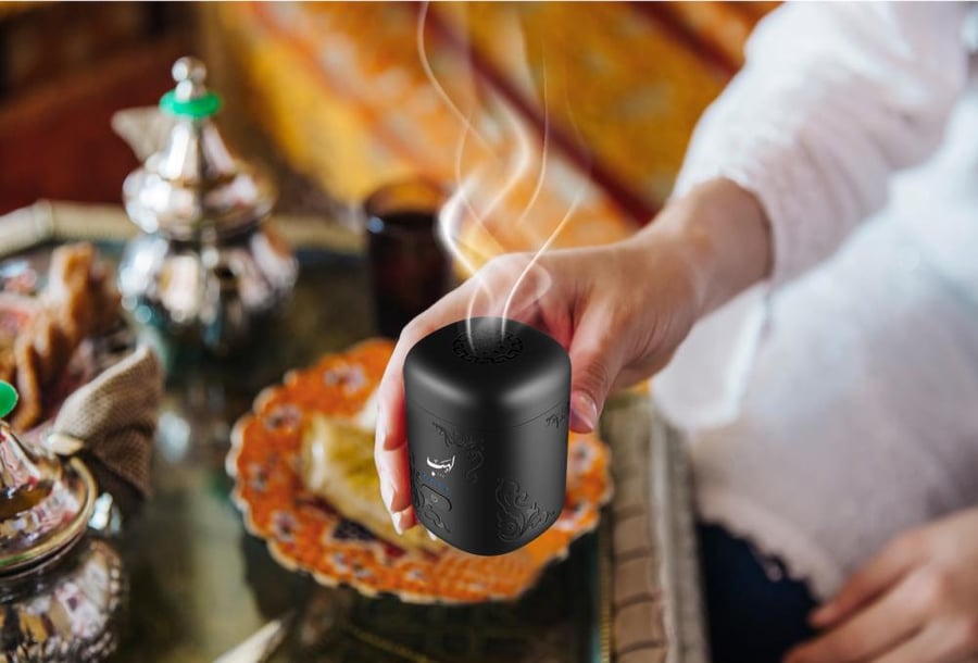 مبخرة لهب الكهربائيه قابله للشحن - B38