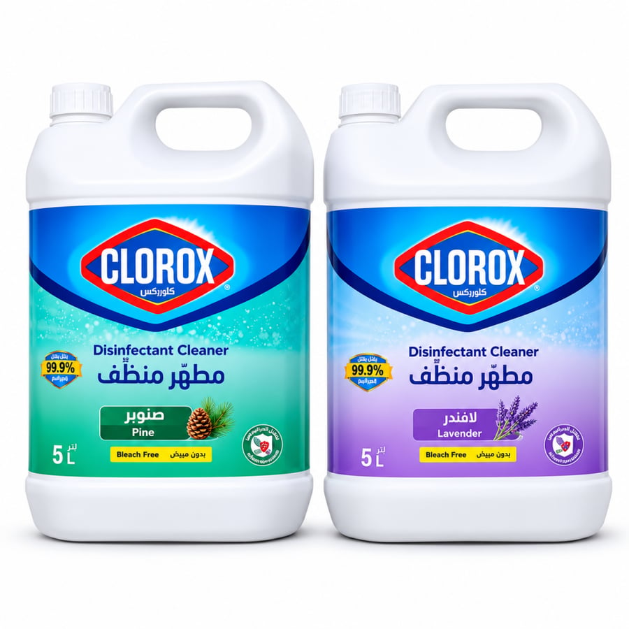 كلوركس منظف و مطهر 5 لتر