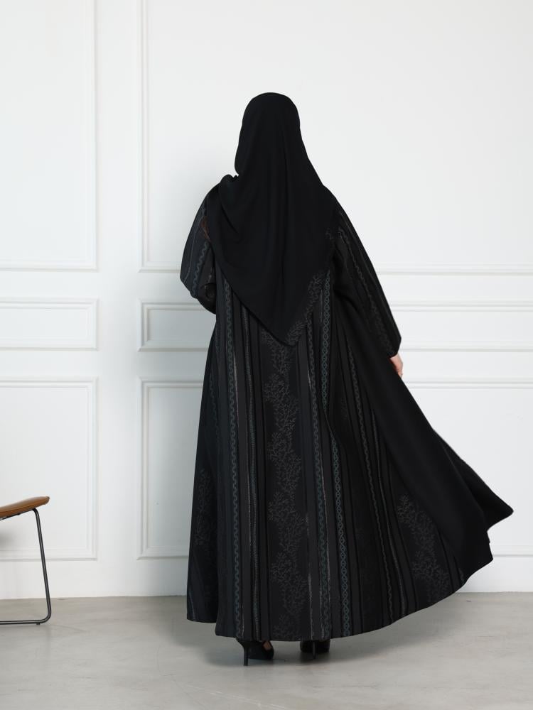 عباية سوداء جاكار V058