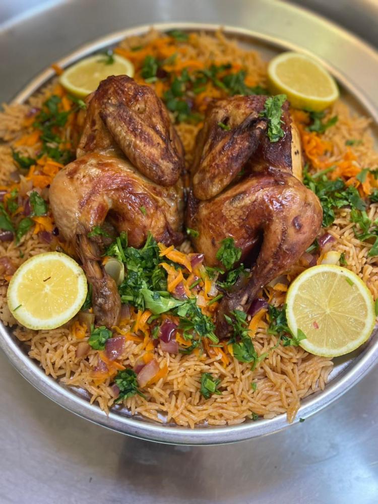 ( حي الجنادرية )دجاج تندوري  ( نصف دجاجة )مطبخ السمو