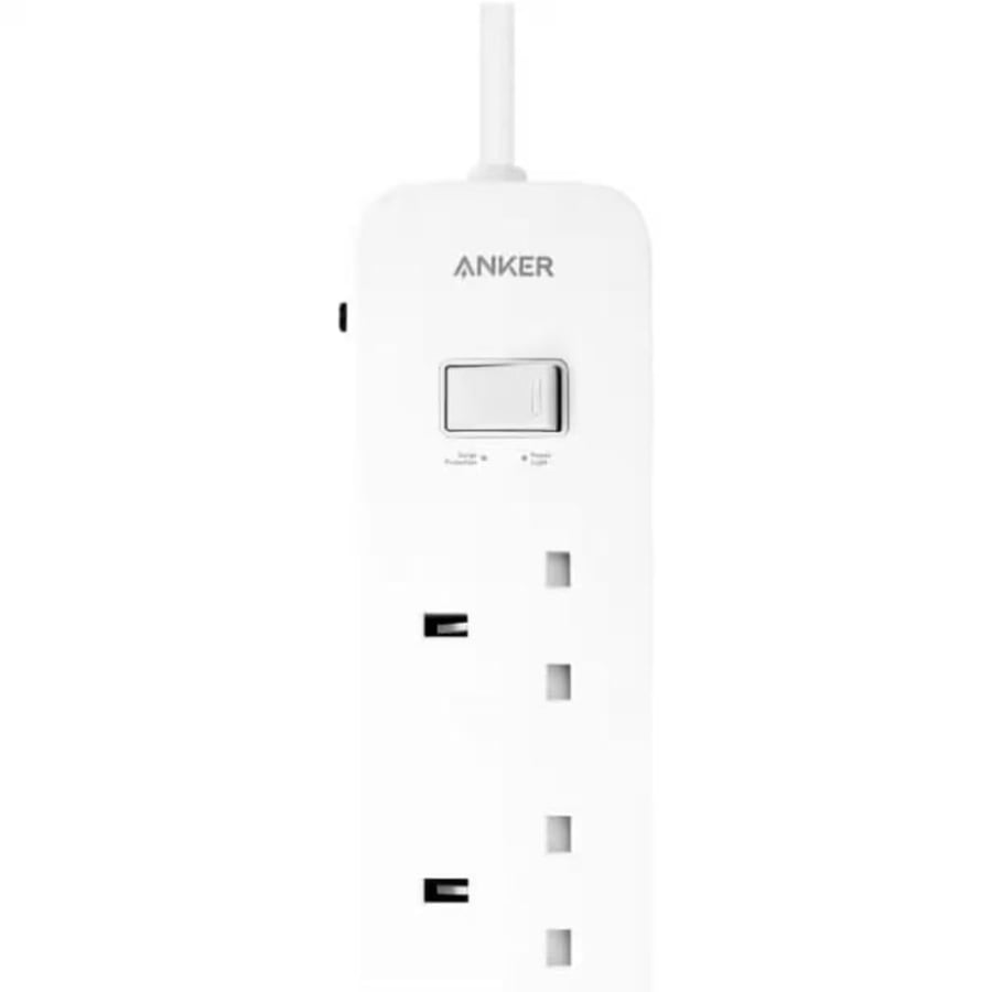 توصيلة كهربائية Anker Power Strip 6-in-1 – عدد 6 منافذ