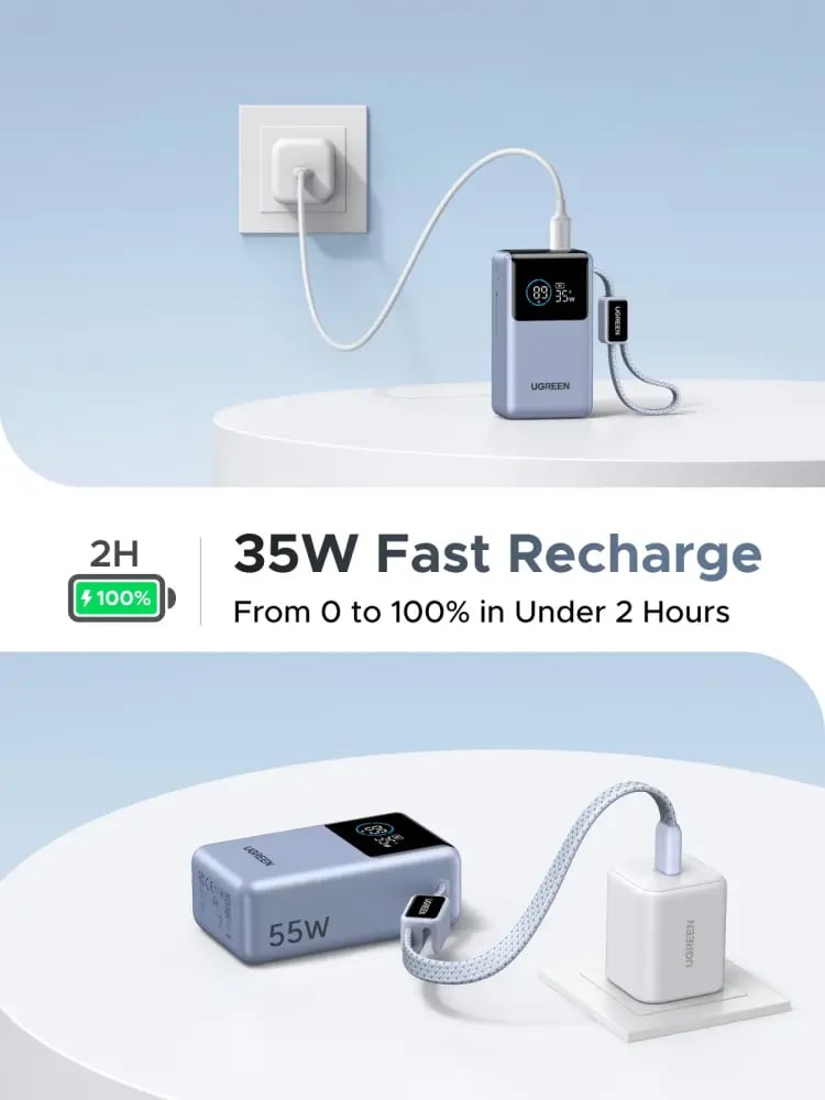 Power Bank 10000MAH 55W UGREEN
