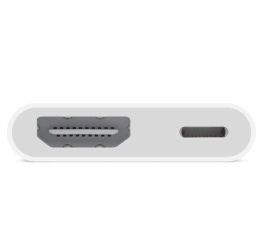 تن بلس- TENPLUS-كيبل محول من لايتنينق الي HDMI و USB-C