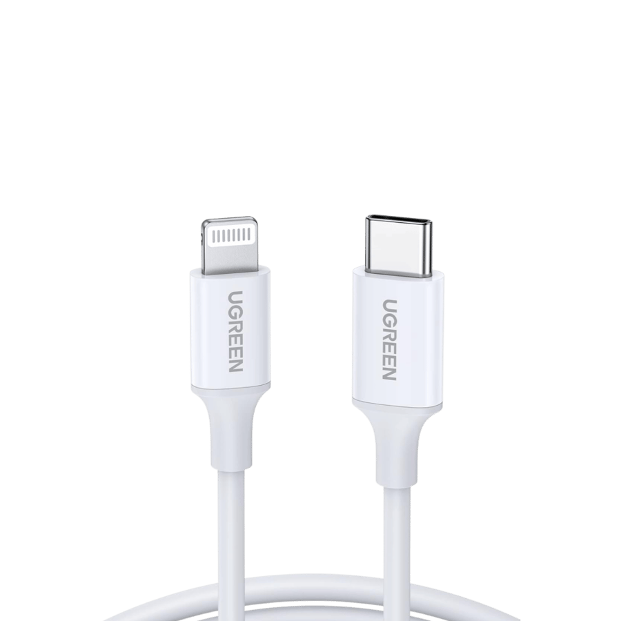 كابل يوجرين  UGREEN USB-C إلى لايتنينغ للشحن السريع PD (30واط)