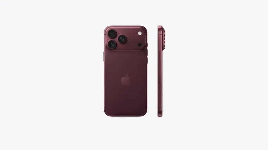 IPHONE 18 PRO MAX  256GB ( اللون العنابي ) Burgundy