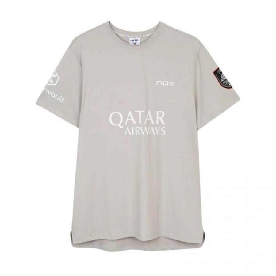 SPONSORS AT10 AGUSTIN TAPIA SOFT GRAY T-SHIRT 2026