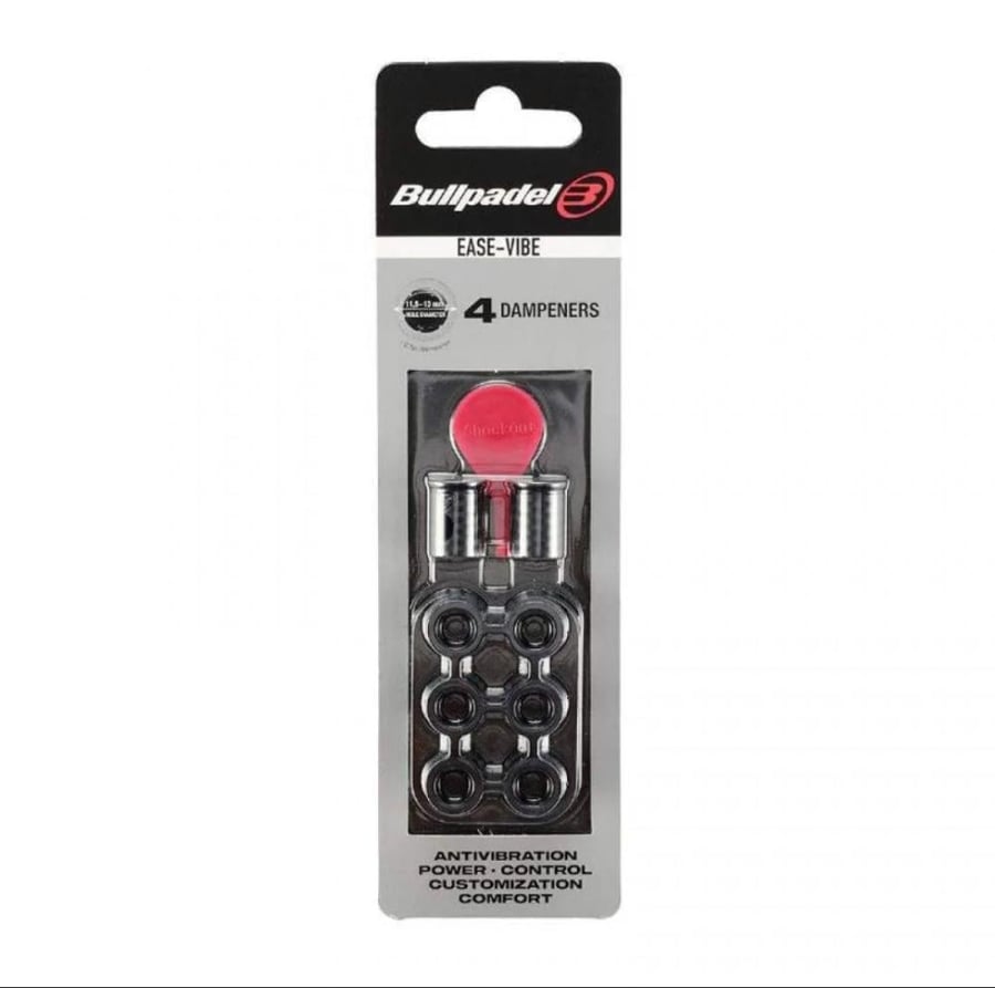 Bullpadel ease vibe black antivibrator
