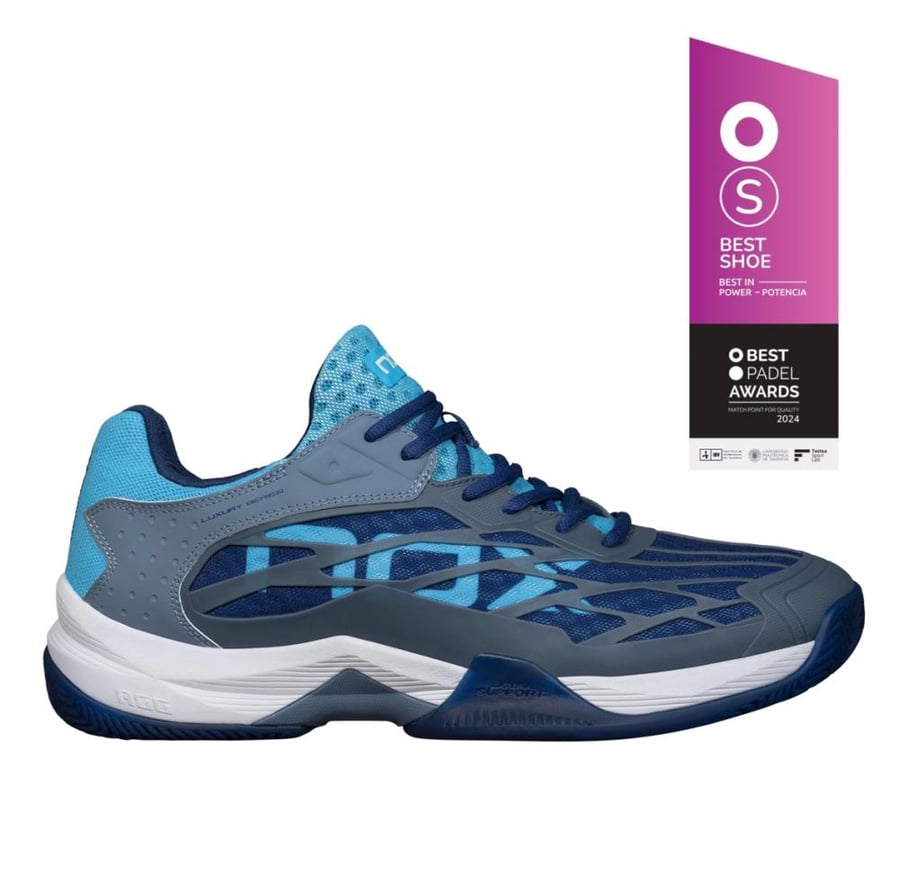 Padel shoes nox AT10 lux stone/bonnnie blue