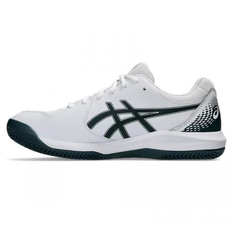 Asics gel dedicate 8 clay white green sneakers