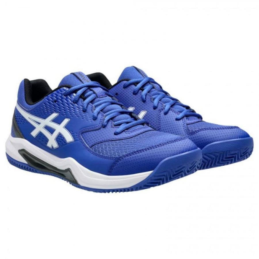 Asics gel dedicate 8 clay cobalt blue white sneakers