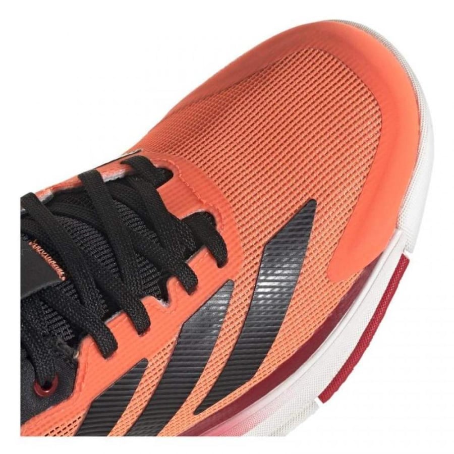 Adidas crazyquick boost padel orange sneakers