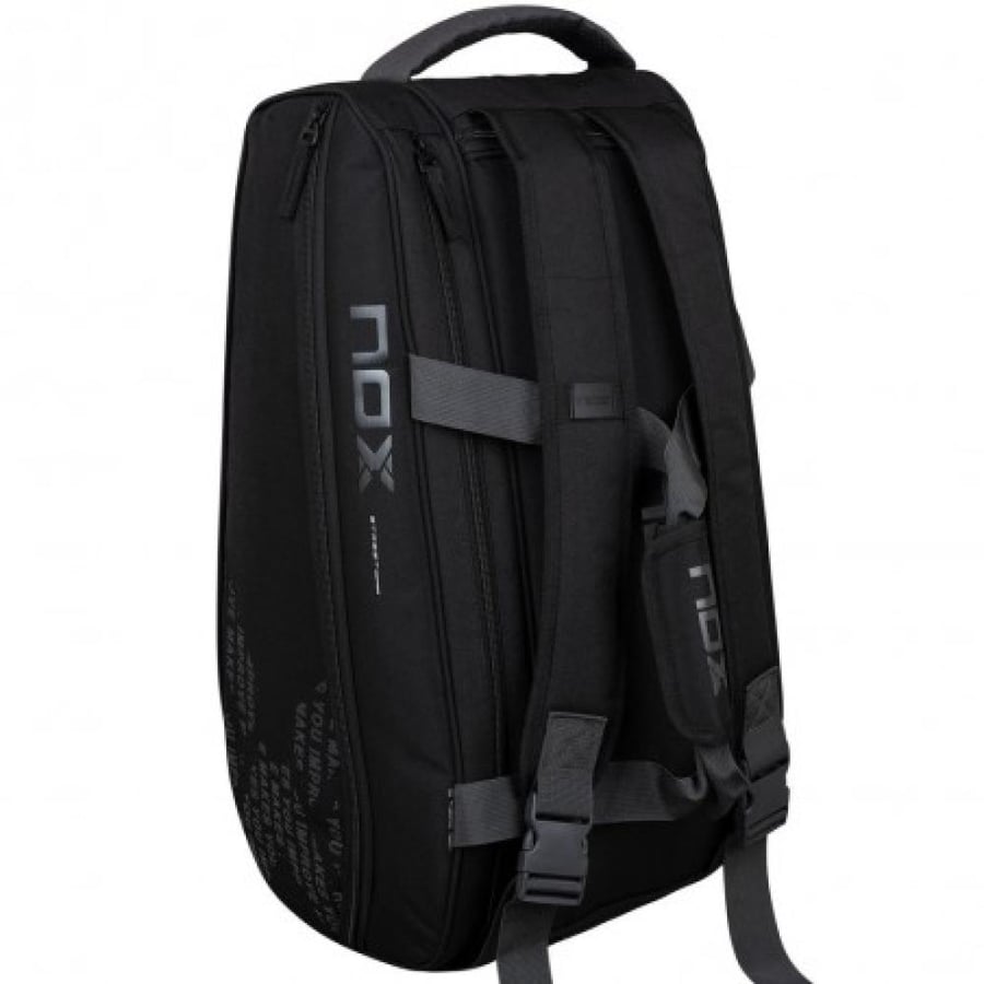 Nox street series black gray padel bag 2025