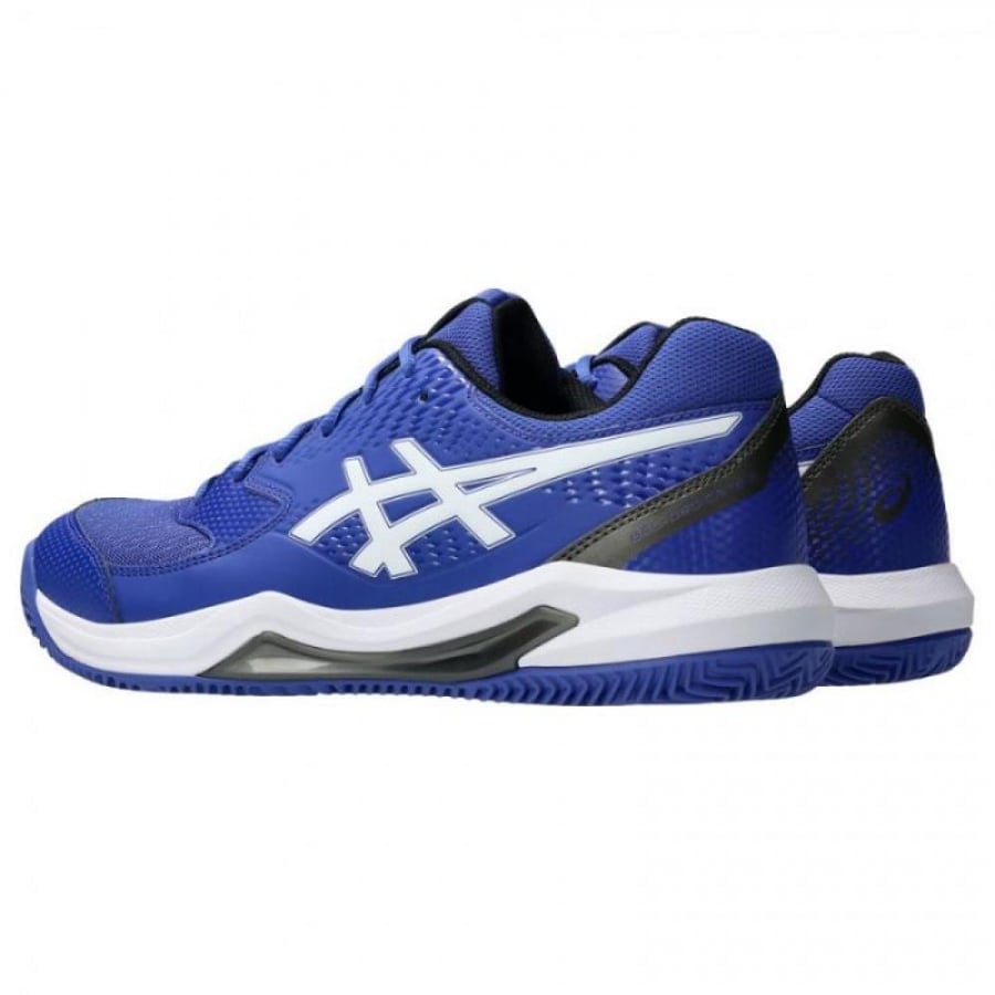 Asics gel dedicate 8 clay cobalt blue white sneakers