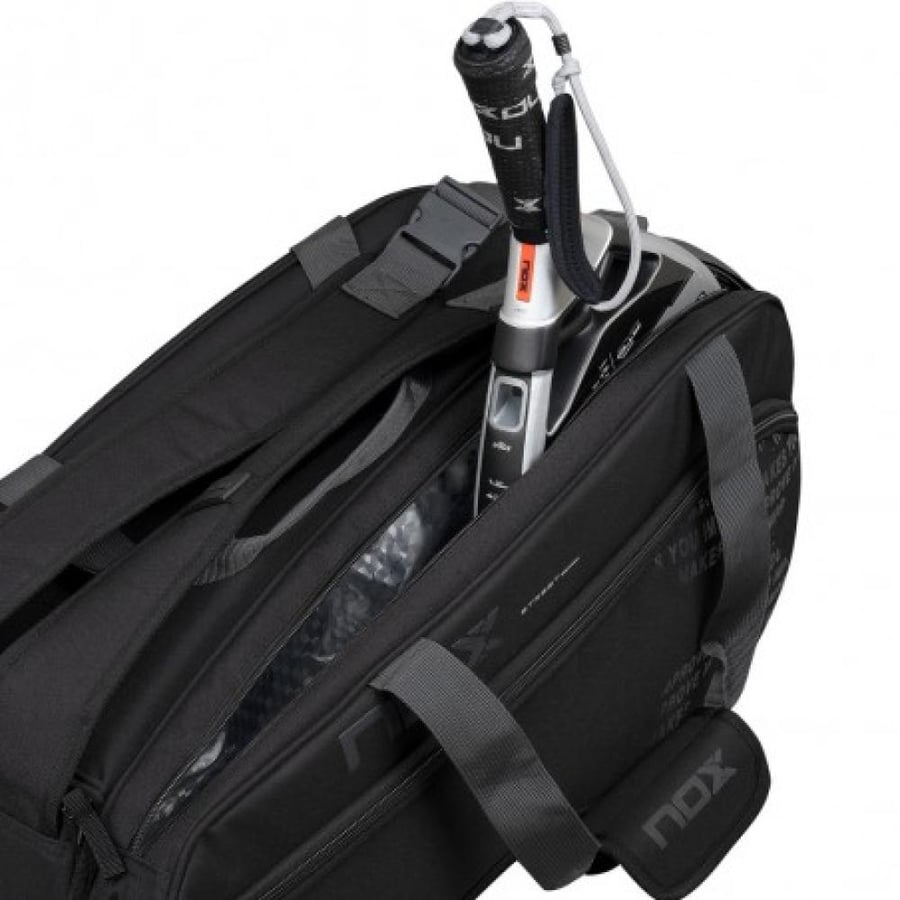 Nox street series black gray padel bag 2025