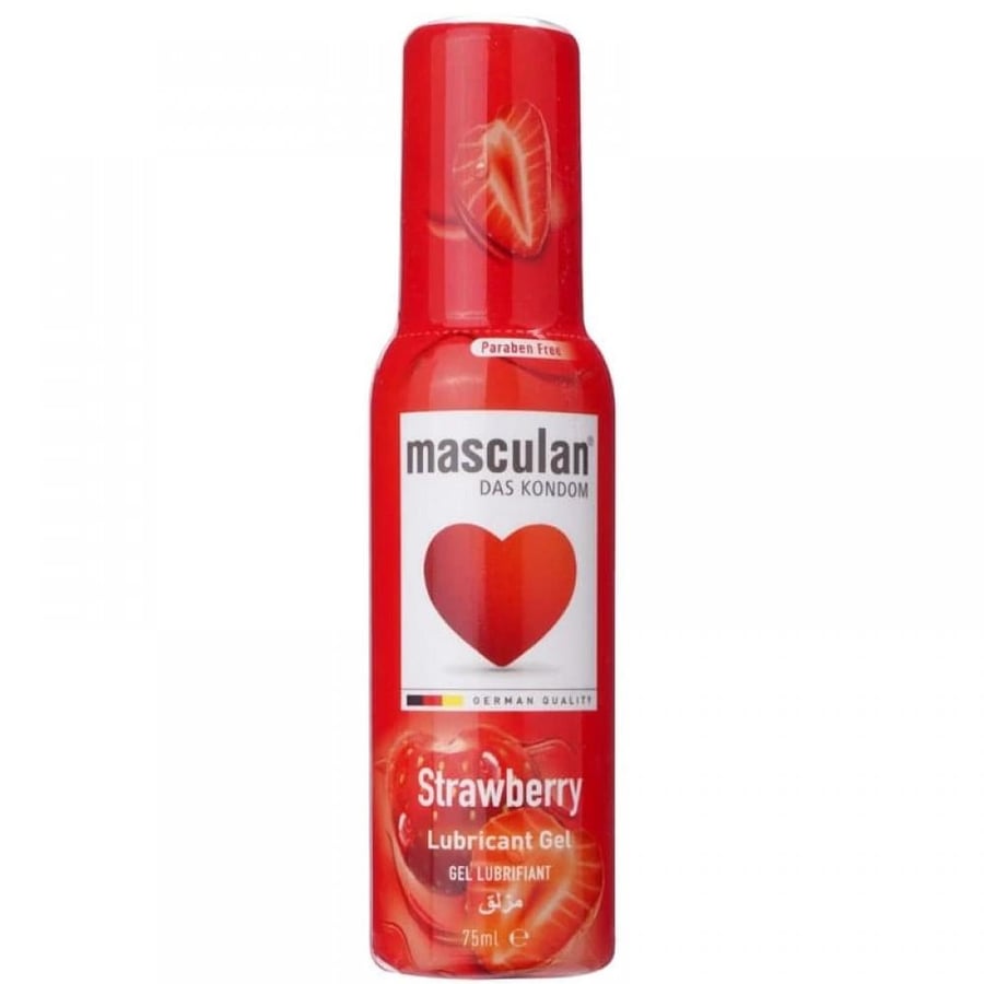 Masculan Strawberry Lubricant Gel 75ml