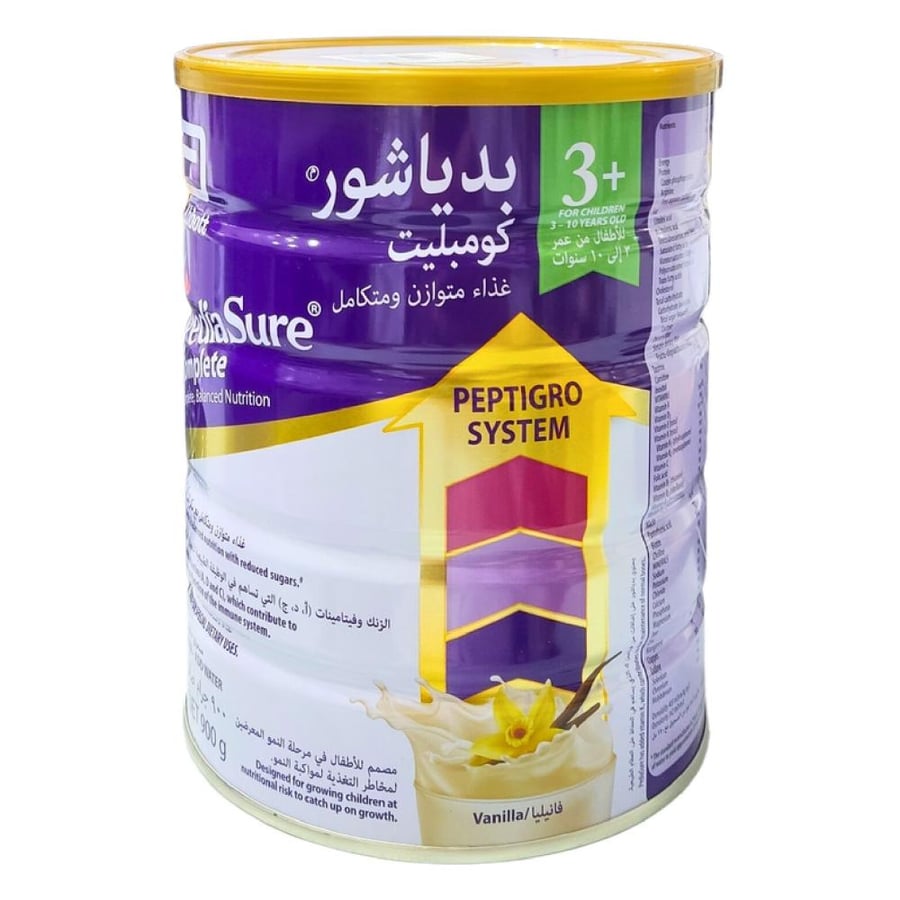 أبوت بيدياشور 3 فانيليا حليب بودرة 900 جم