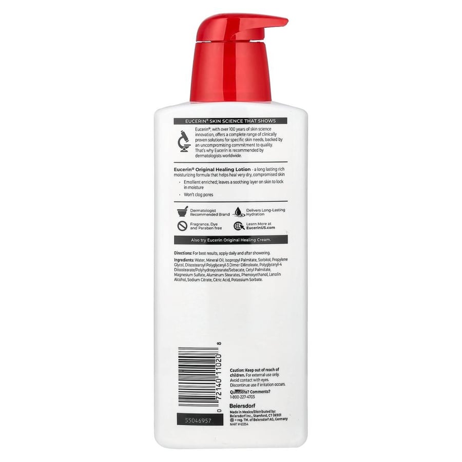Eucerin Original Healing Lotion 500 ml