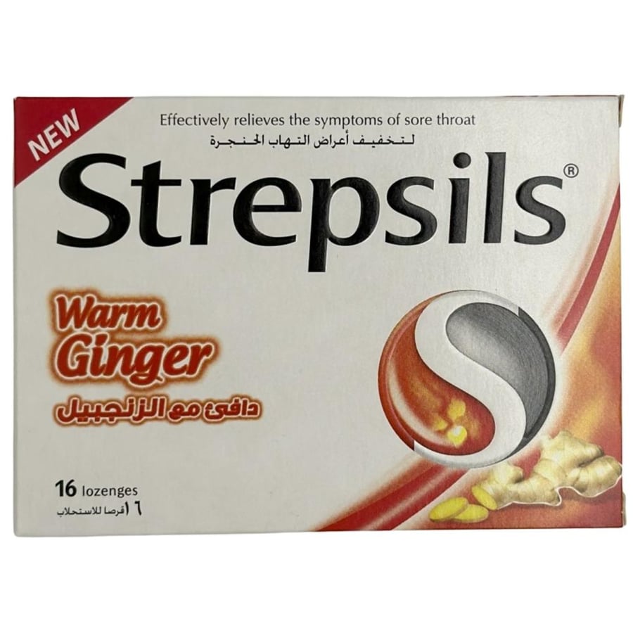 Strepsils Warm Ginger Lozenge 16
