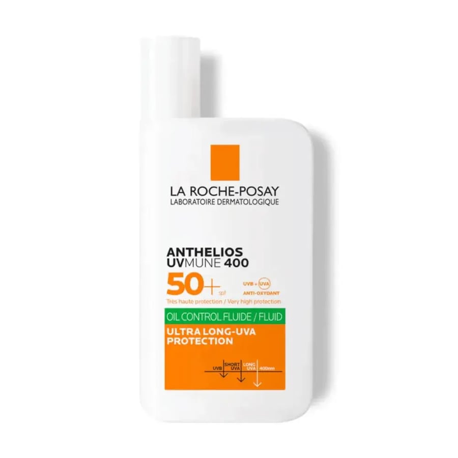 لاروش بوزيه أنثيليوس UVMune 400 أويل كنترول سائل SPF50 50 مل
