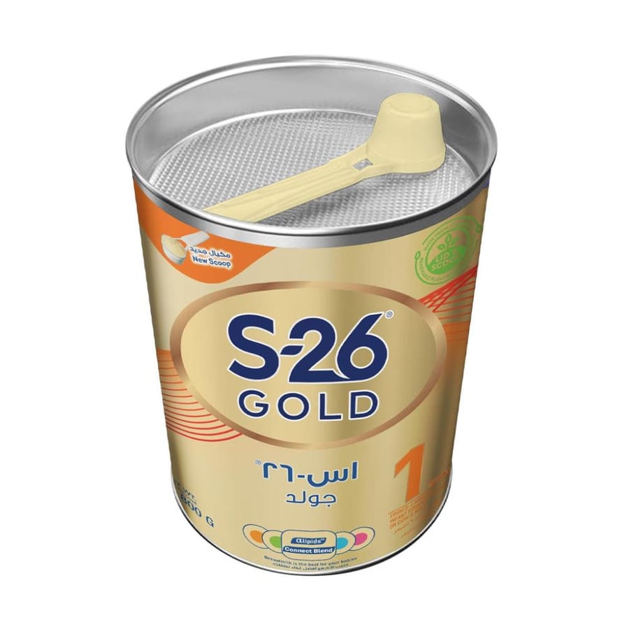 وايث اس 26 جولد 1 حليب أطفال 800 جم