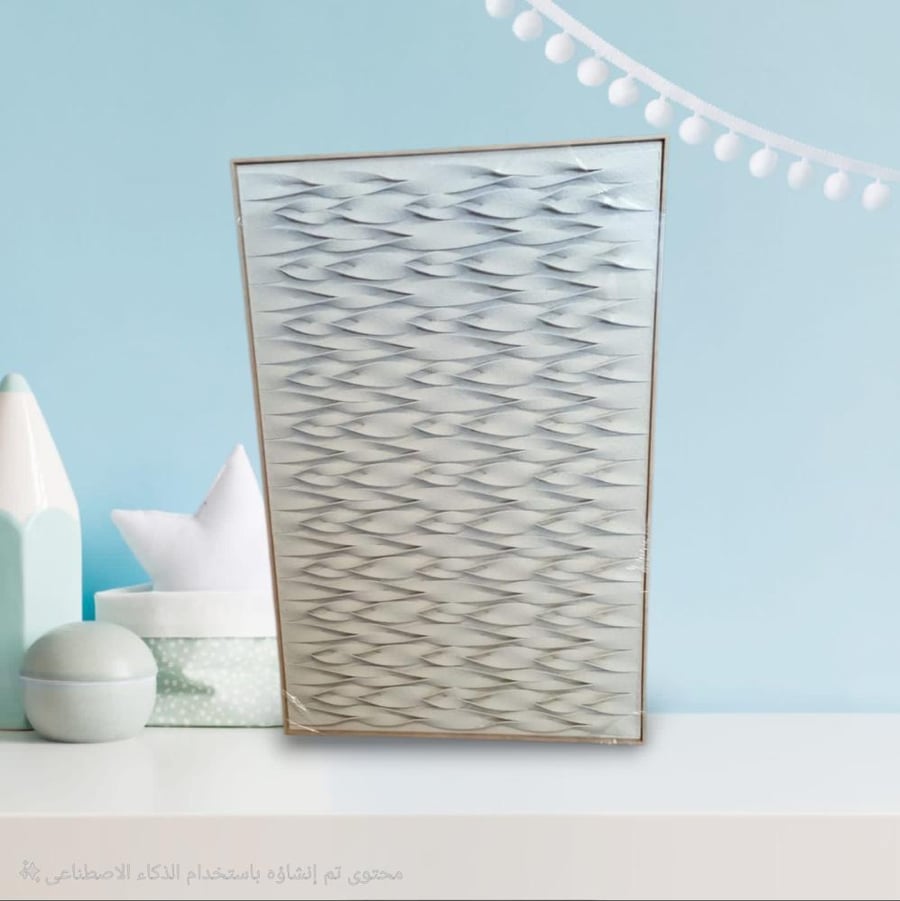لوحة بتصميم مميز من كريستال المدى للإنارة