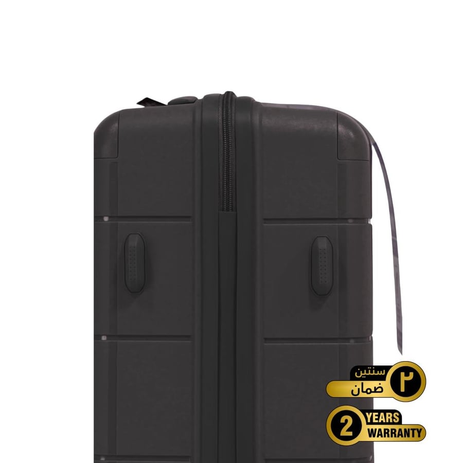 Prince Pro.  PP Premium  Luggage (8 Wheels) - Roycé 20 Inch / 42.3Liter Small -  Black - 2 year Warranty