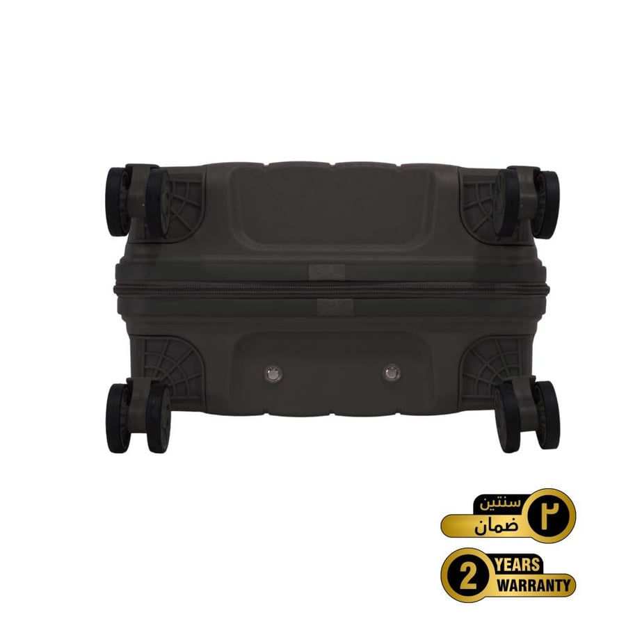 Prince Pro.  PP Premium  Luggage (8 Wheels) - Roycé 28 Inch/104.4 Liter Large  - Black - 2 year Warranty