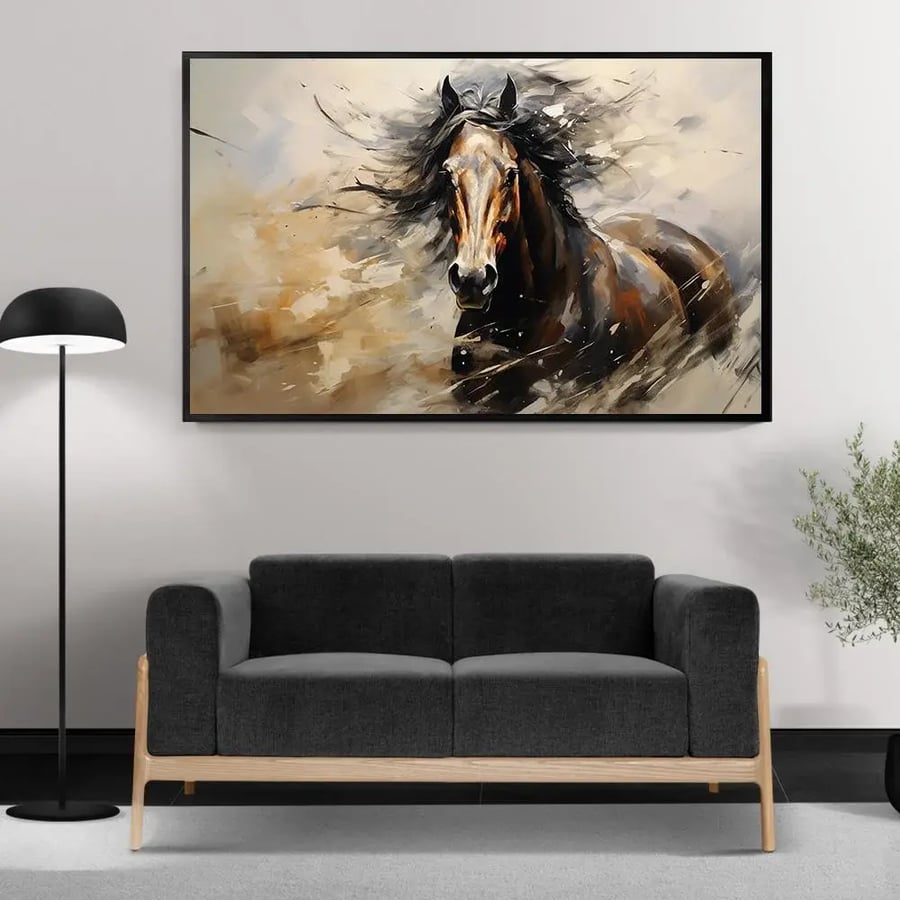 لــــوحات الخيل بتصميم عــــصــري