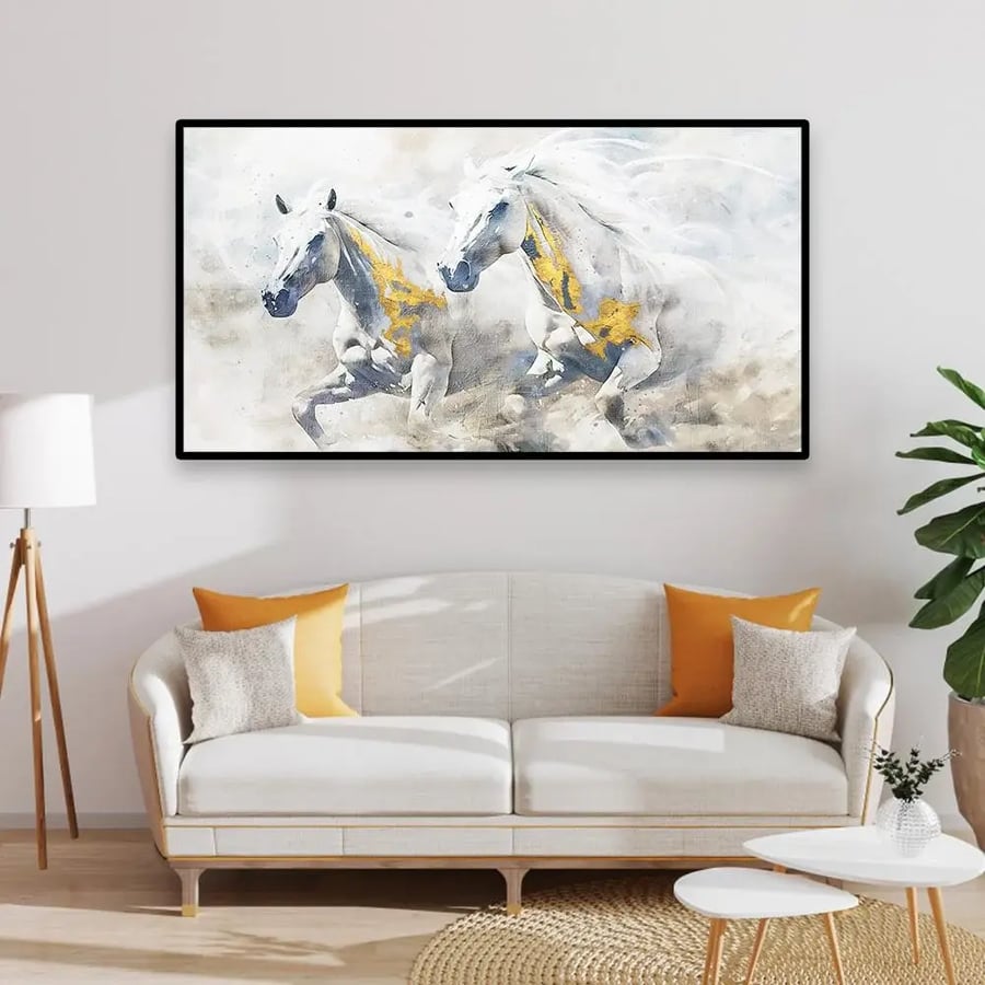 لــــوحات الخيل بتصميم عــــصــري