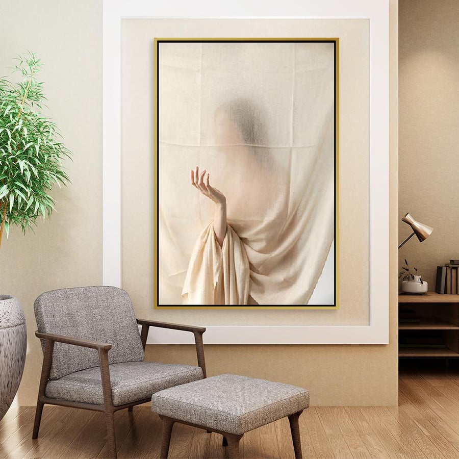 لوحة جدارية بنات تصميم مودرن