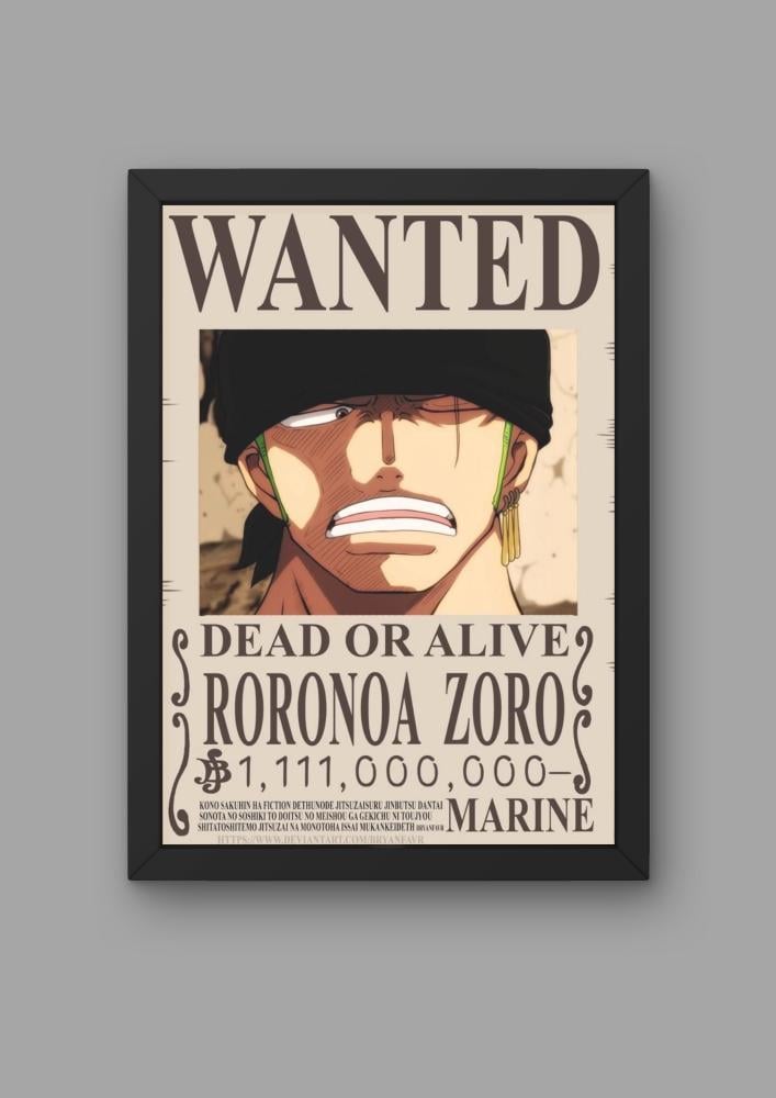 WANTED ZORO